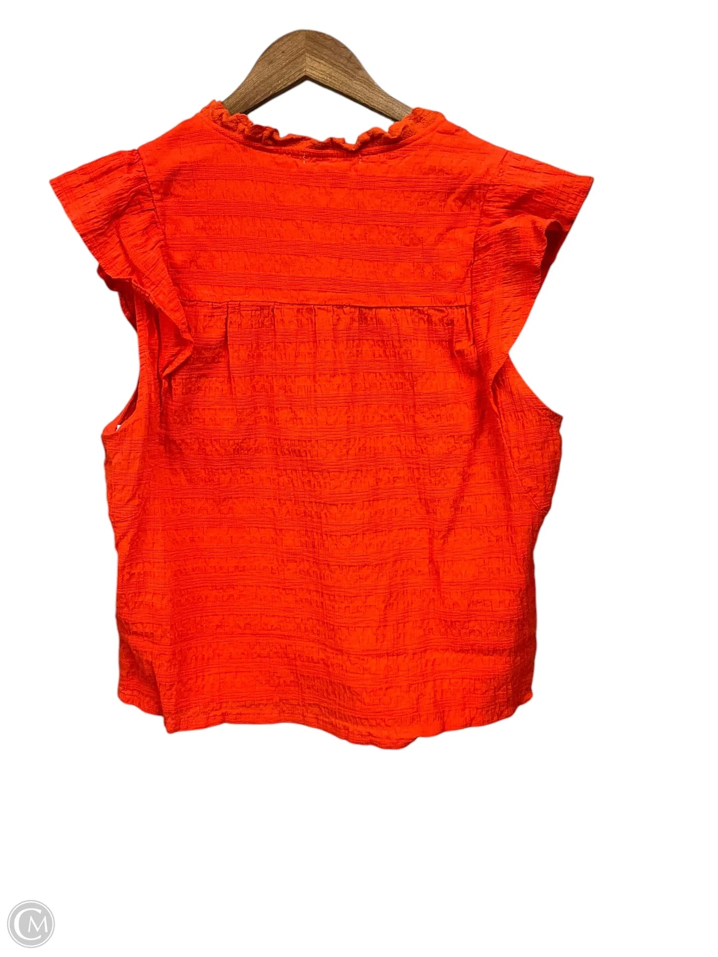 Top Sleeveless By Design History In Orange, Size: Xl