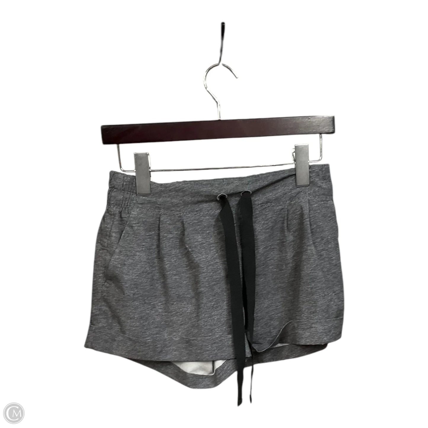 Athletic Shorts By Lululemon In Grey, Size: S