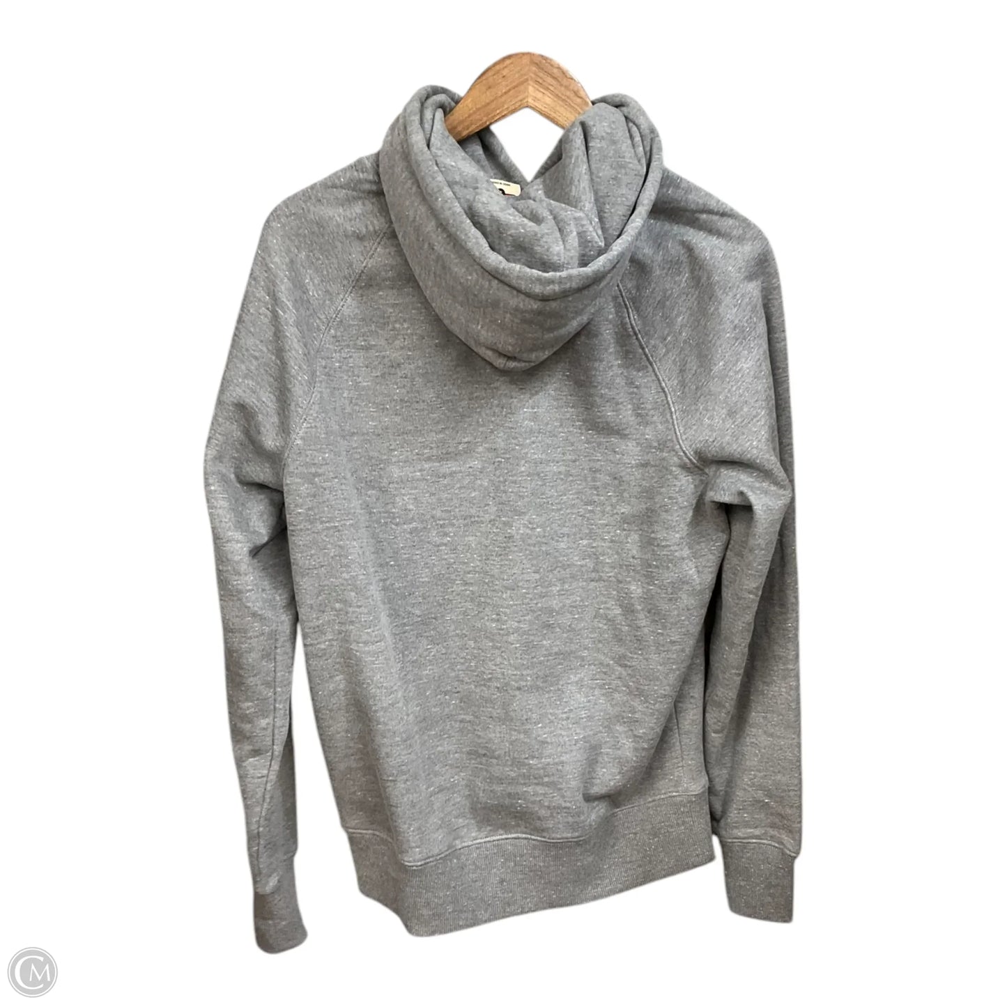 Athletic Sweatshirt Hoodie By Clothes Mentor In Grey, Size: S