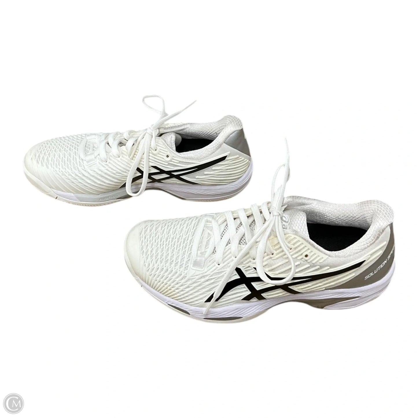 Shoes Athletic By Asics In White, Size: 8