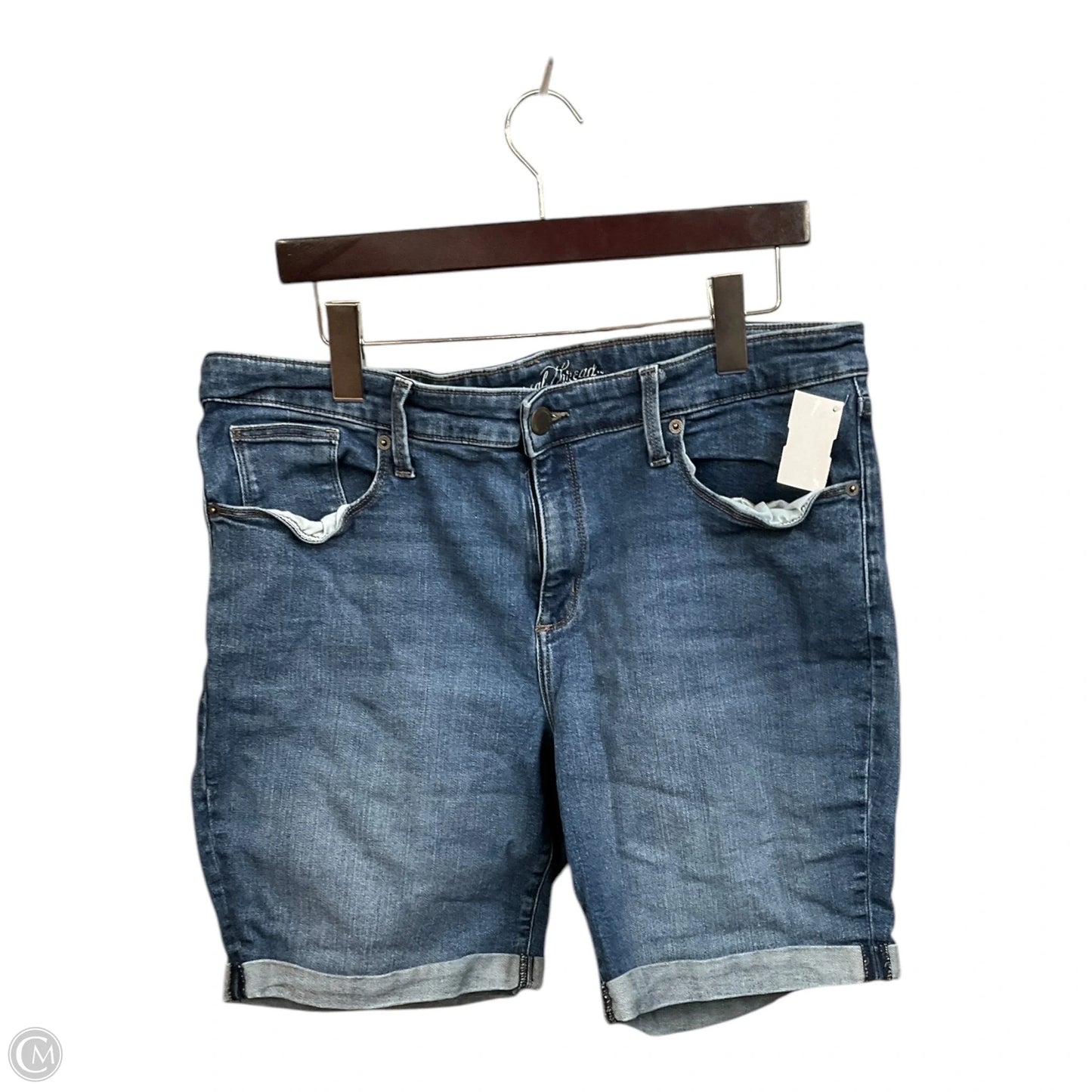 Shorts By Universal Thread In Blue Denim, Size: 16