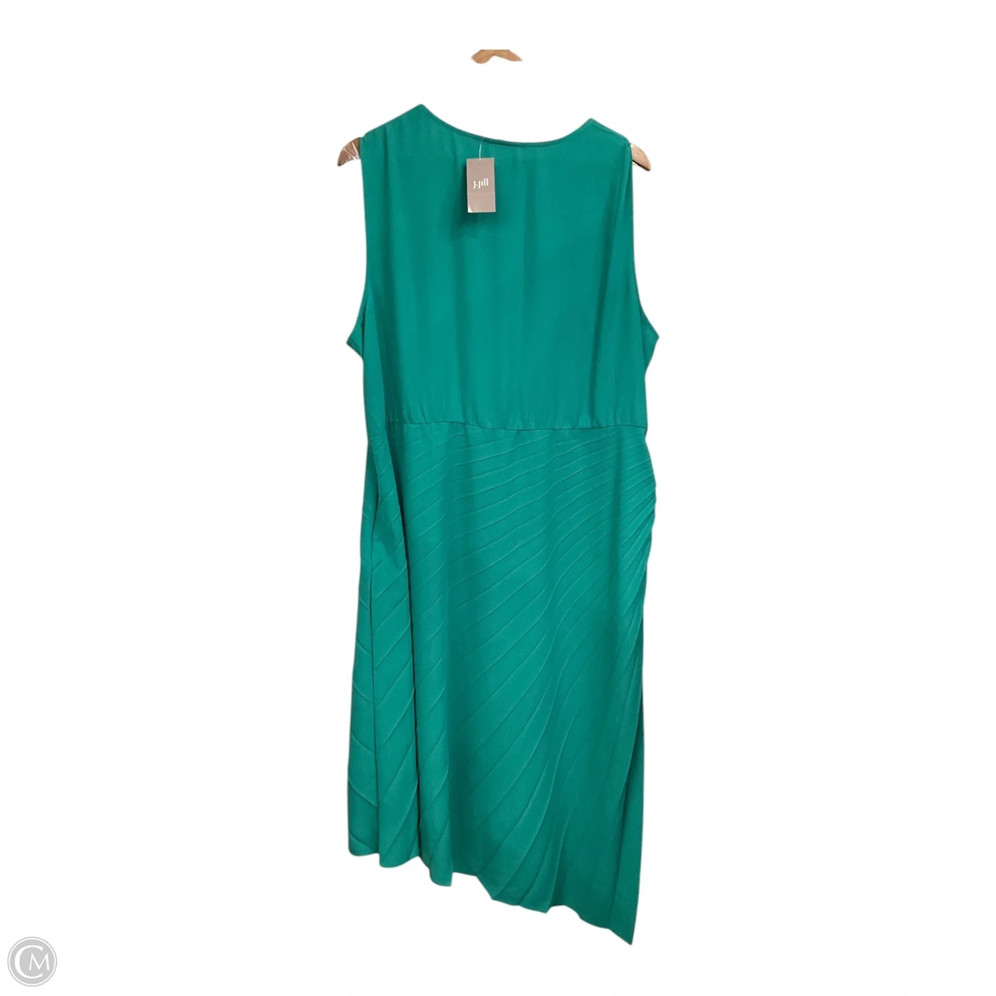 Dress Casual Maxi By J. Jill In Green, Size: 3x