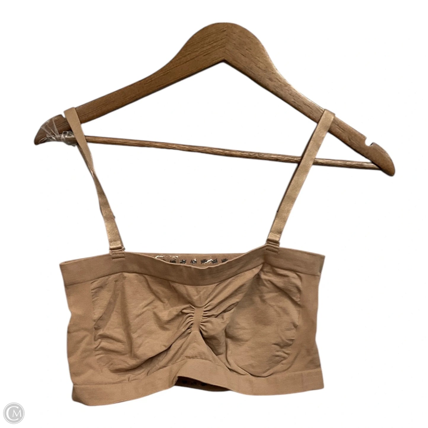 Athletic Bra By Clothes Mentor In Tan, Size: 1x