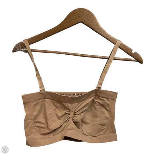 Athletic Bra By Clothes Mentor In Tan, Size: 1x