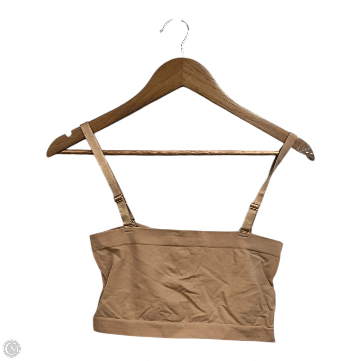 Athletic Bra By Clothes Mentor In Tan, Size: 1x