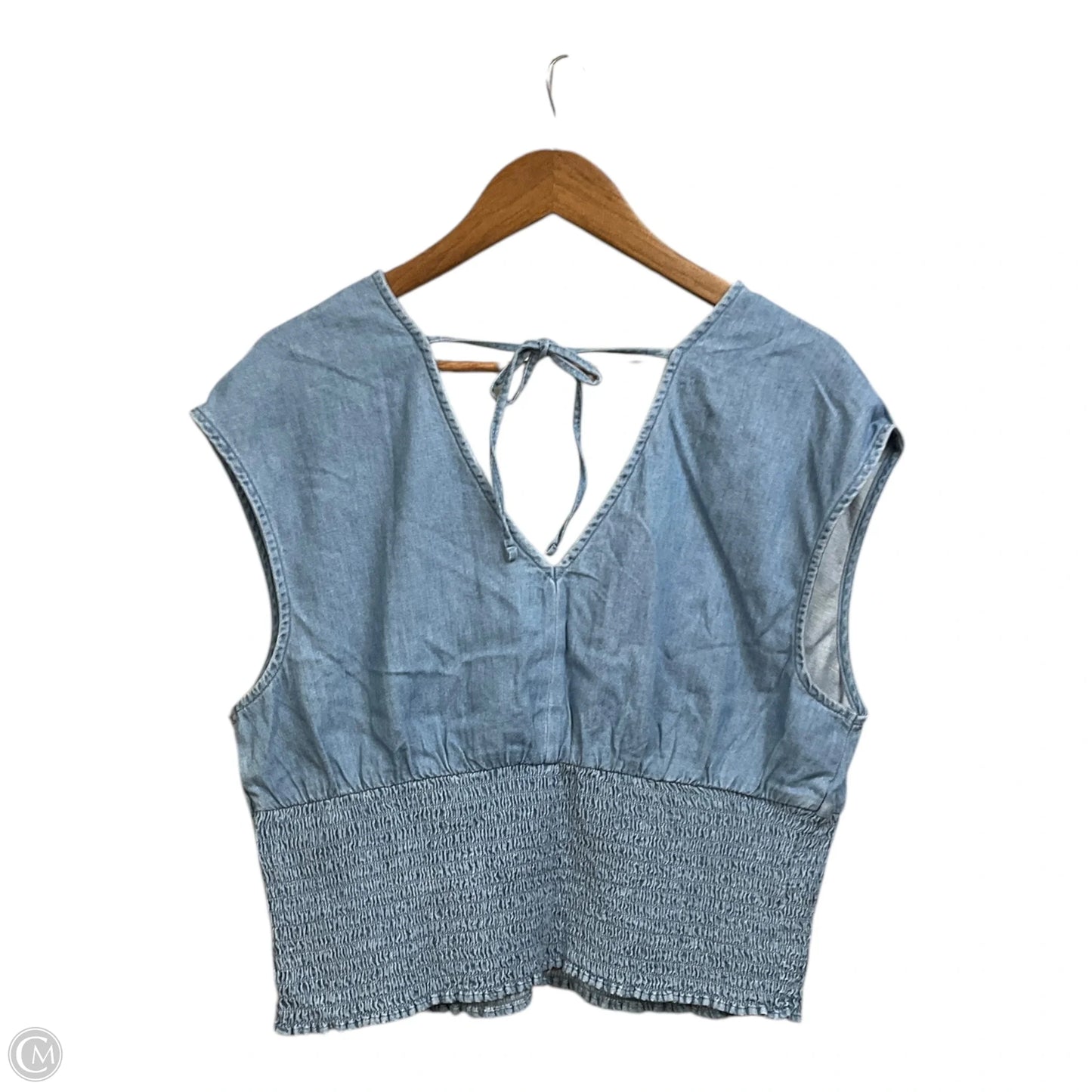 Top Sleeveless By Old Navy In Blue, Size: Xl