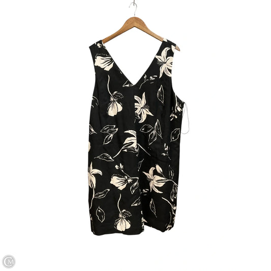Dress Casual Maxi By Ophelia Roe In Black & White, Size: 2x