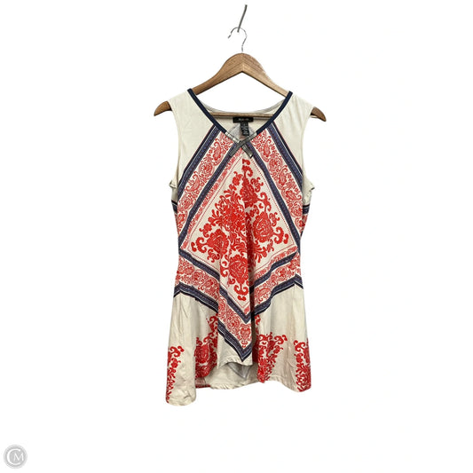 Tunic Sleeveless By Style And Company In White, Size: S