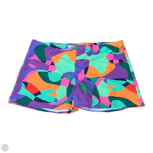 Swimsuit Bottom By Clothes Mentor In Multi-colored, Size: 4x
