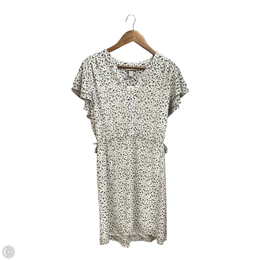 Dress Casual Midi By H&m In Black & White, Size: M