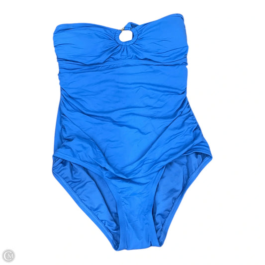 Swimsuit Designer By Michael Kors In Blue, Size: M