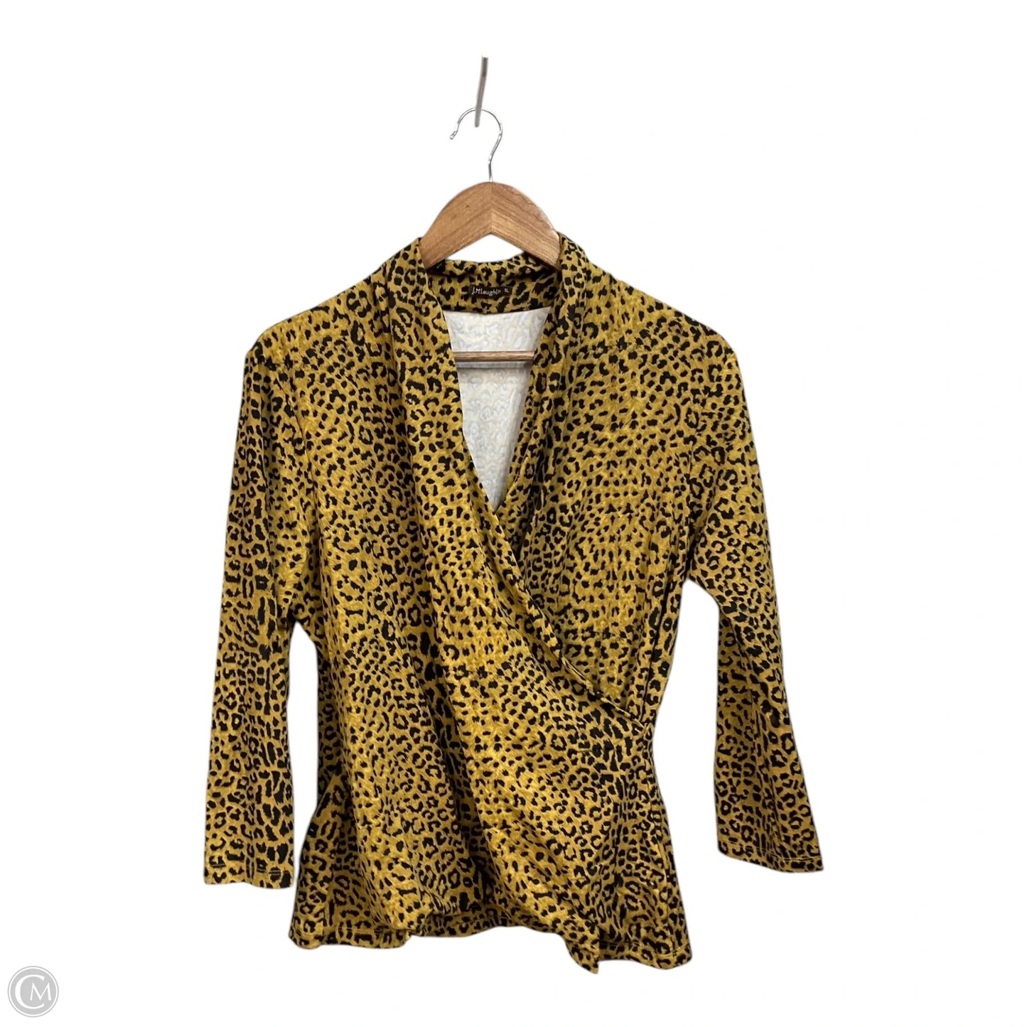 Top Long Sleeve By Clothes Mentor In Animal Print, Size: Xl