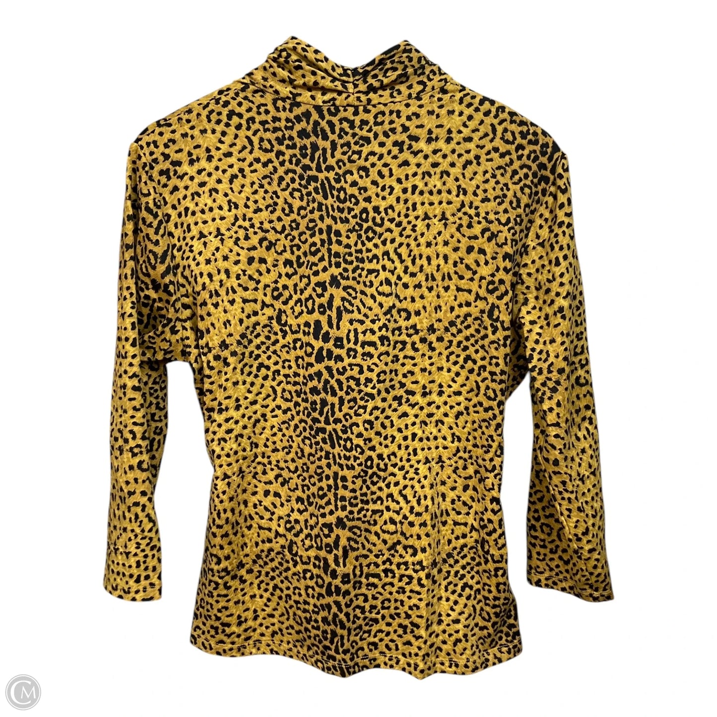 Top Long Sleeve By Clothes Mentor In Animal Print, Size: Xl