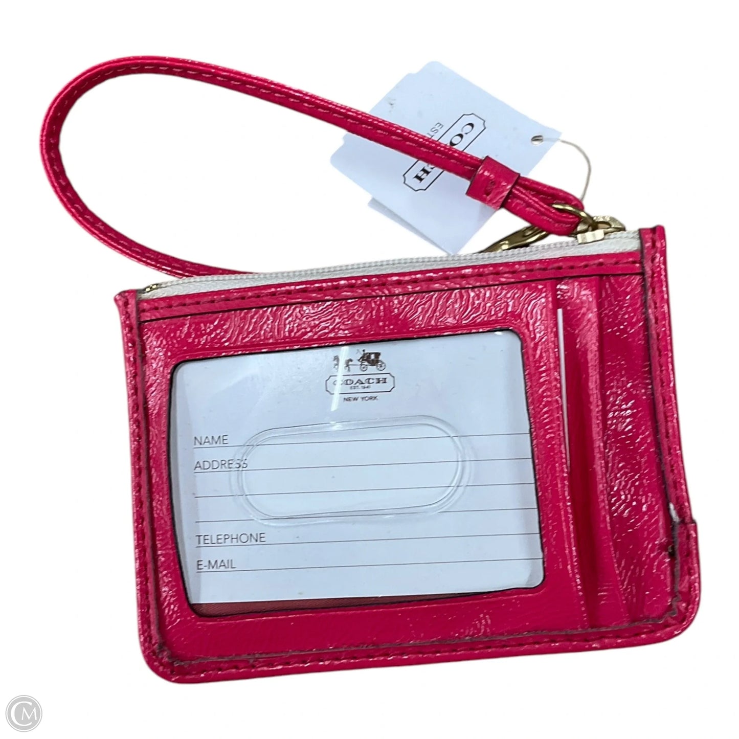 Id/card Holder Designer By Coach, Size: Small