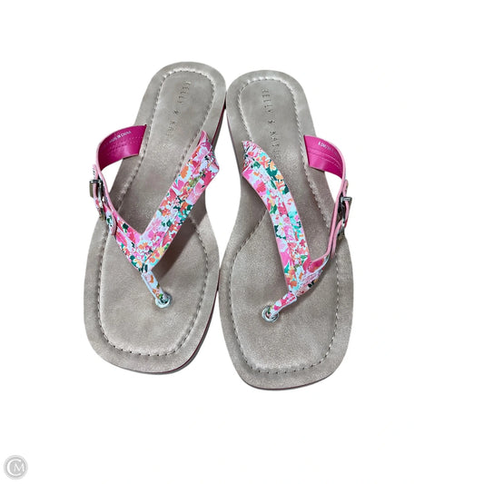 Sandals Flats By Kelly And Katie In Pink, Size: 8.5