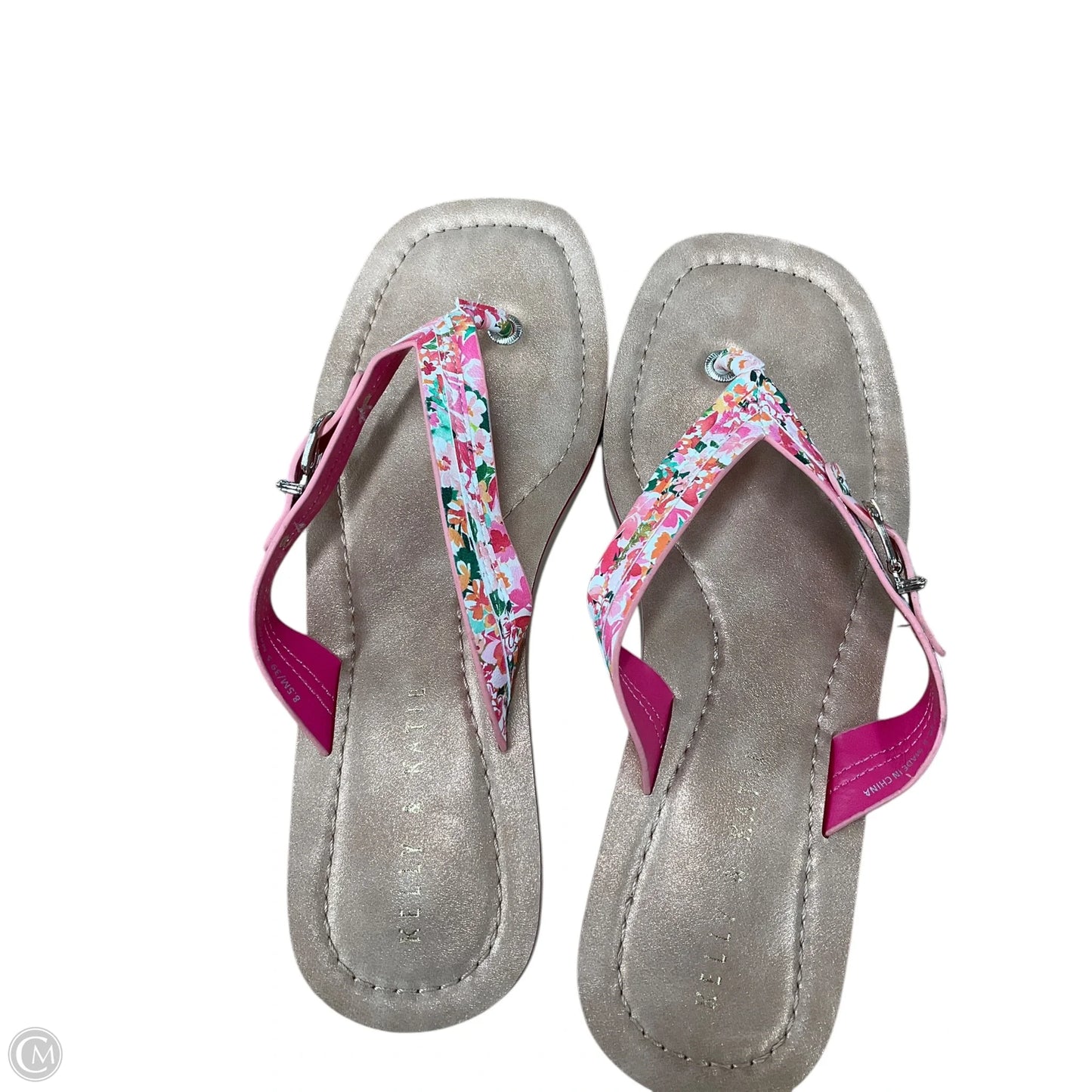 Sandals Flats By Kelly And Katie In Pink, Size: 8.5