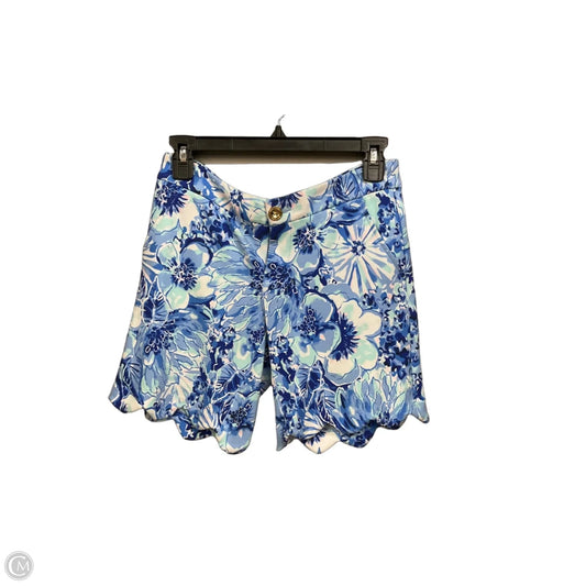 Shorts Designer By Lilly Pulitzer In Blue, Size: 0