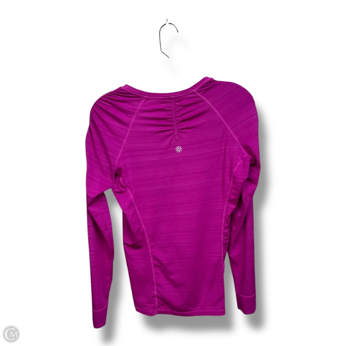Athletic Top Long Sleeve Crewneck By Athleta In Pink, Size: M