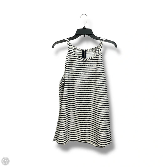 Top Sleeveless By Green Envelope In Striped Pattern, Size: L