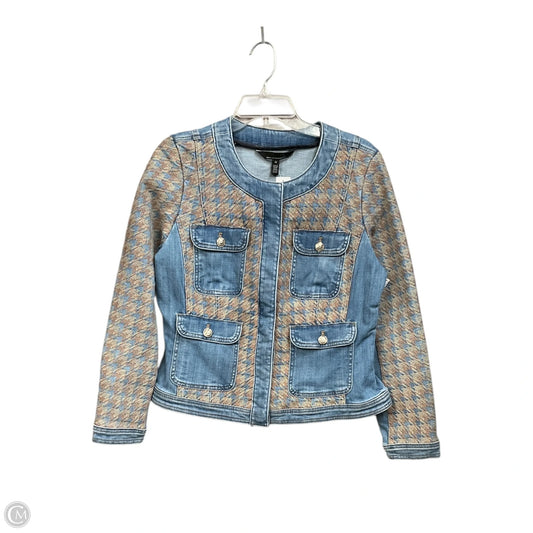 Jacket Denim By White House Black Market In Blue Denim, Size: L