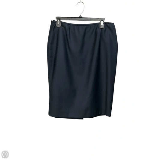 Skirt Midi By Calvin Klein In Navy, Size: M