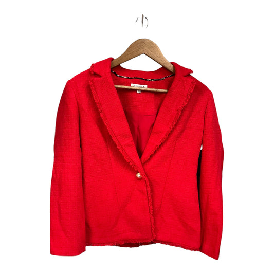 Blazer By Nanette Lepore In Red, Size: S