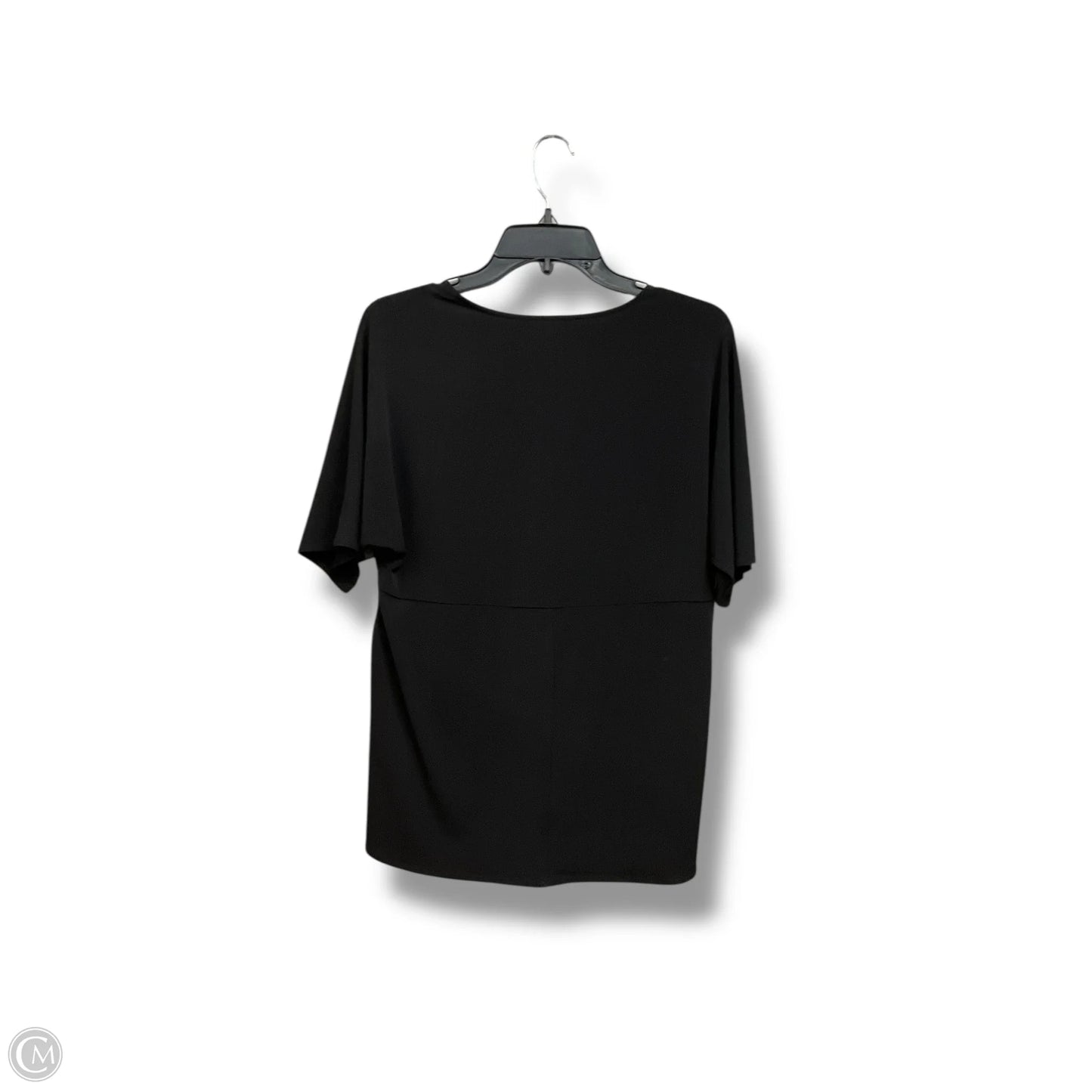 Top Short Sleeve By Grace In Black, Size: 0
