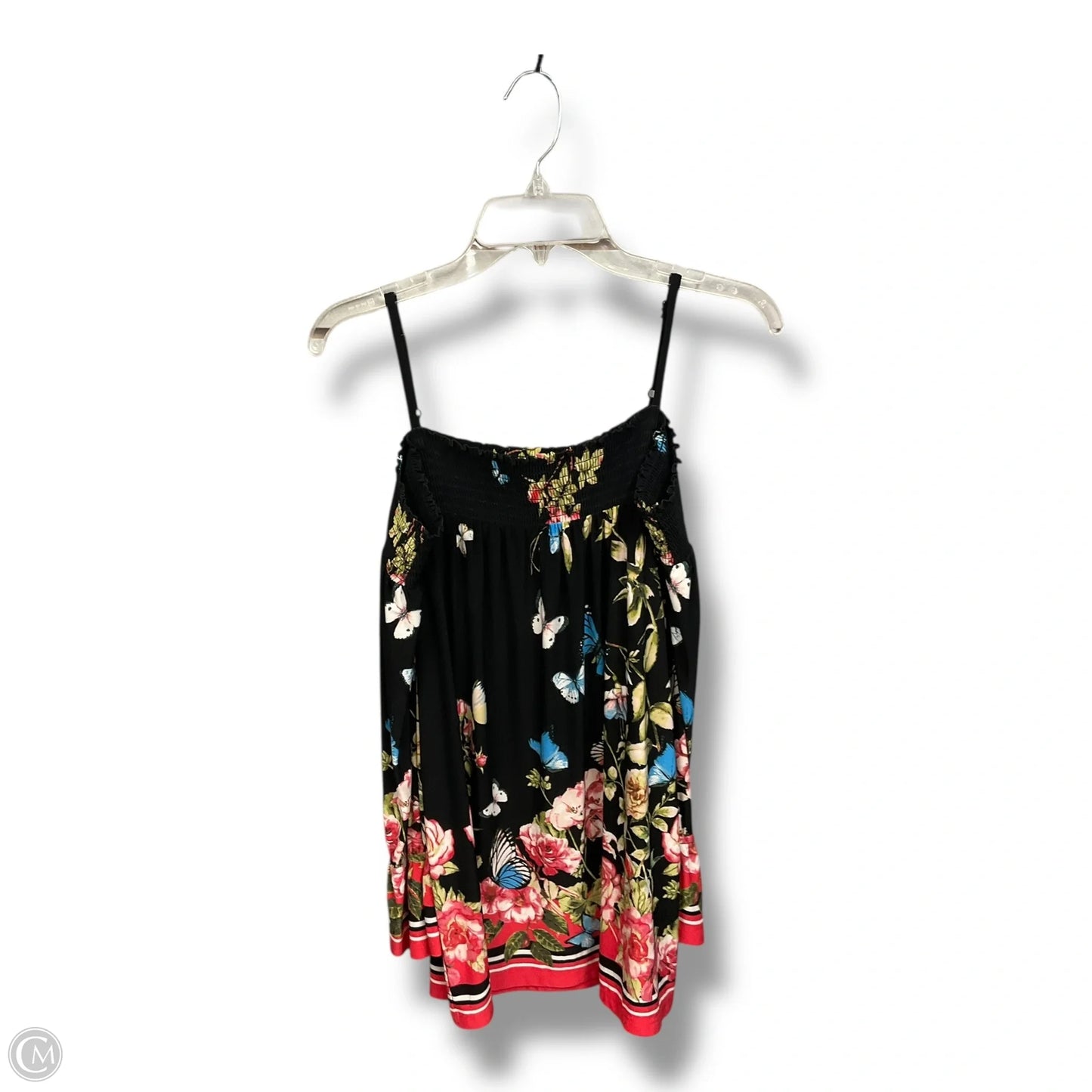 Top 3/4 Sleeve By Inc In Floral Print, Size: L