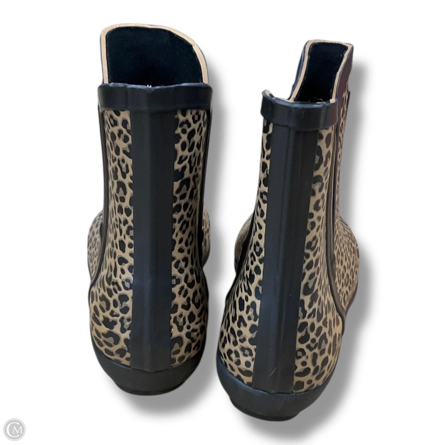 Boots Rain By London Fog In Animal Print, Size: 8