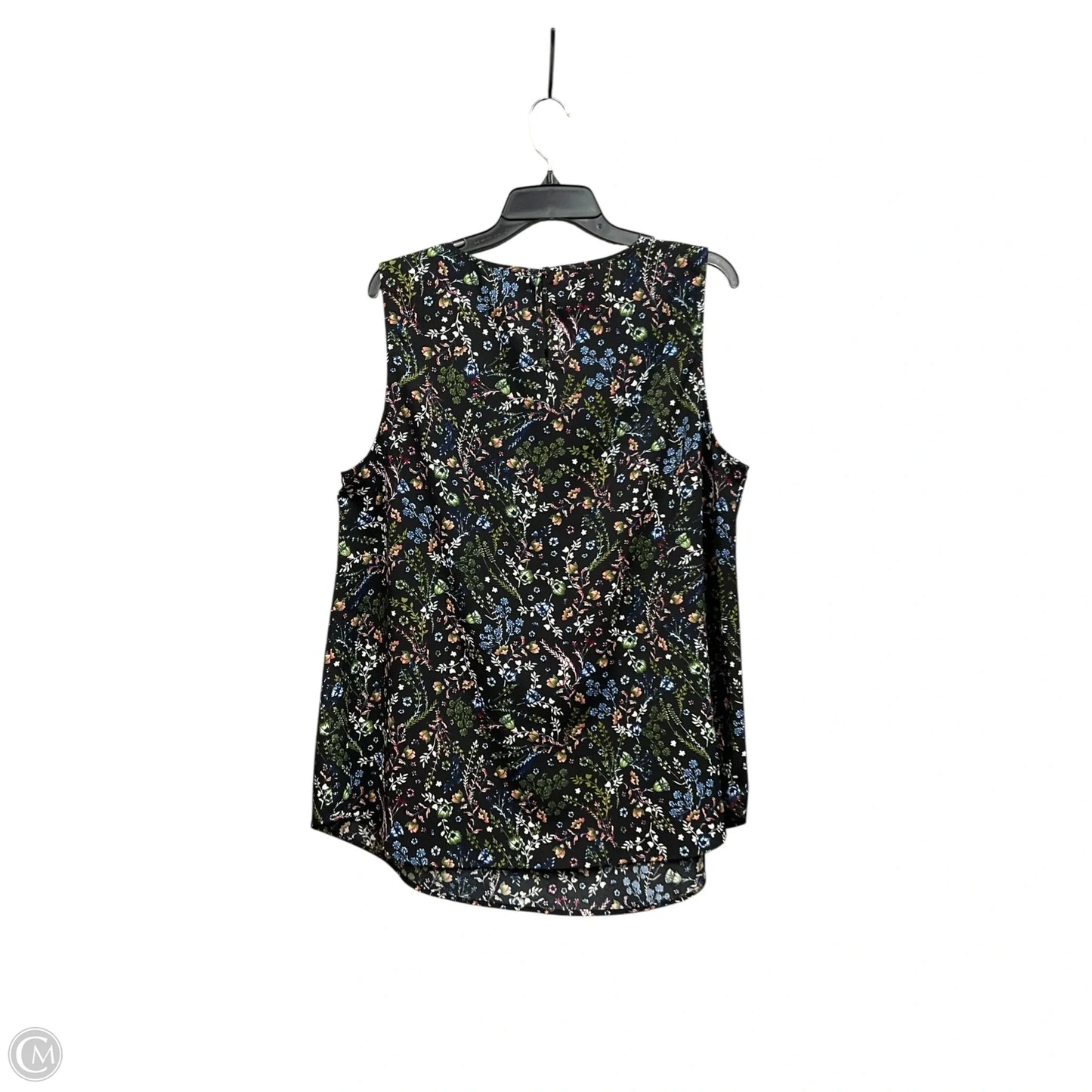 Top Sleeveless By Dr2 In Floral Print, Size: 1x