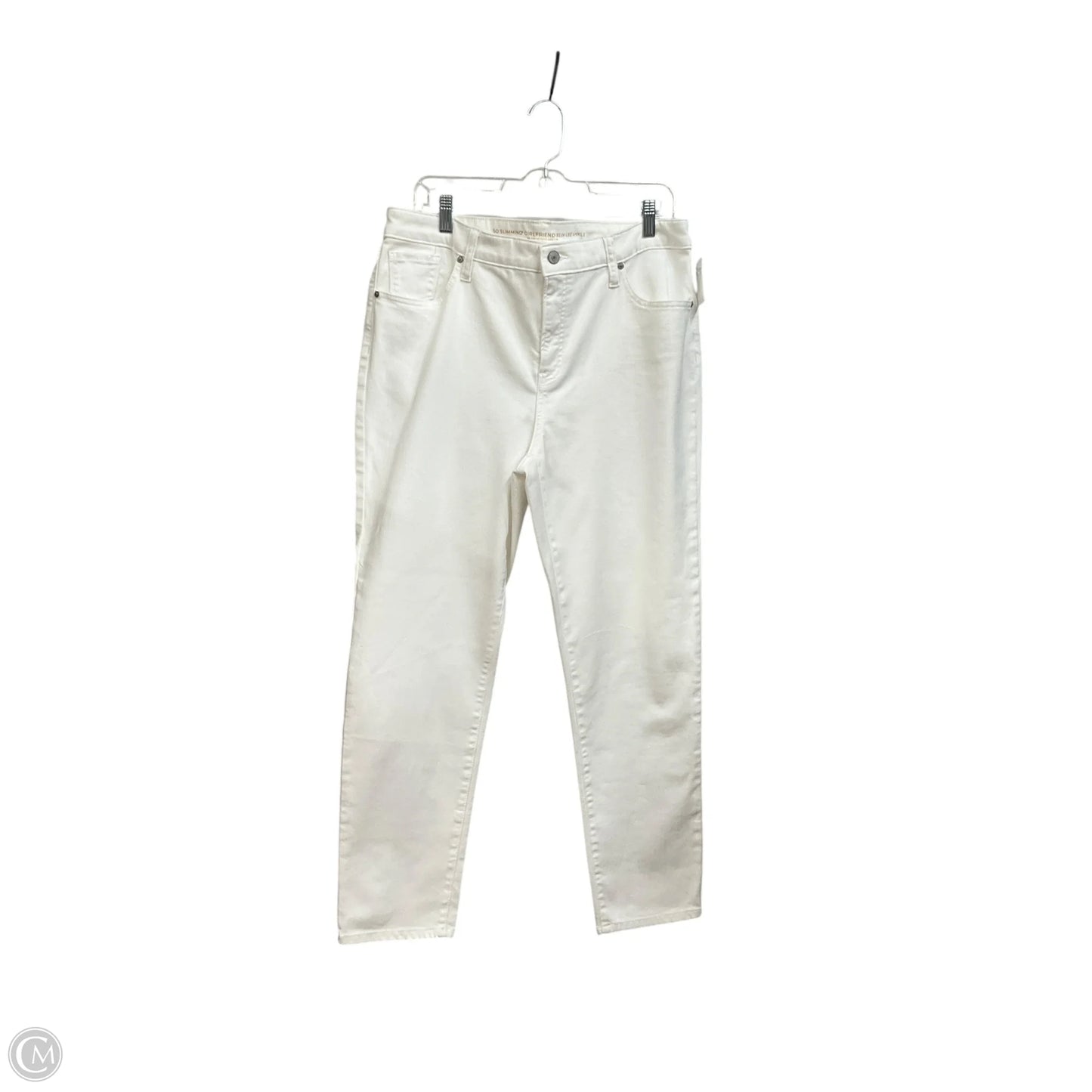 Pants Other By Chicos In White Denim, Size: 14