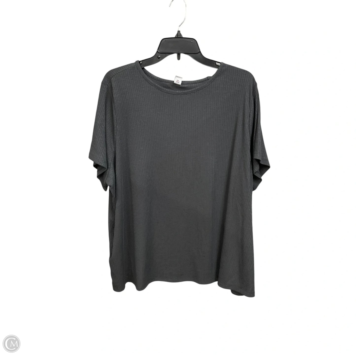 Top Short Sleeve By Old Navy In Grey, Size: 2x