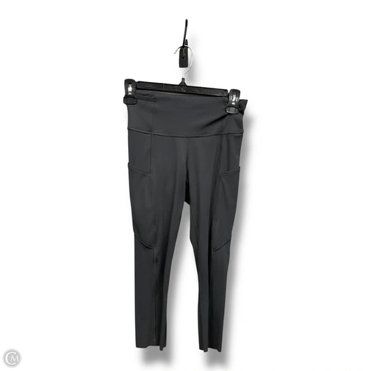 Athletic Capris By Lululemon In Grey, Size: S