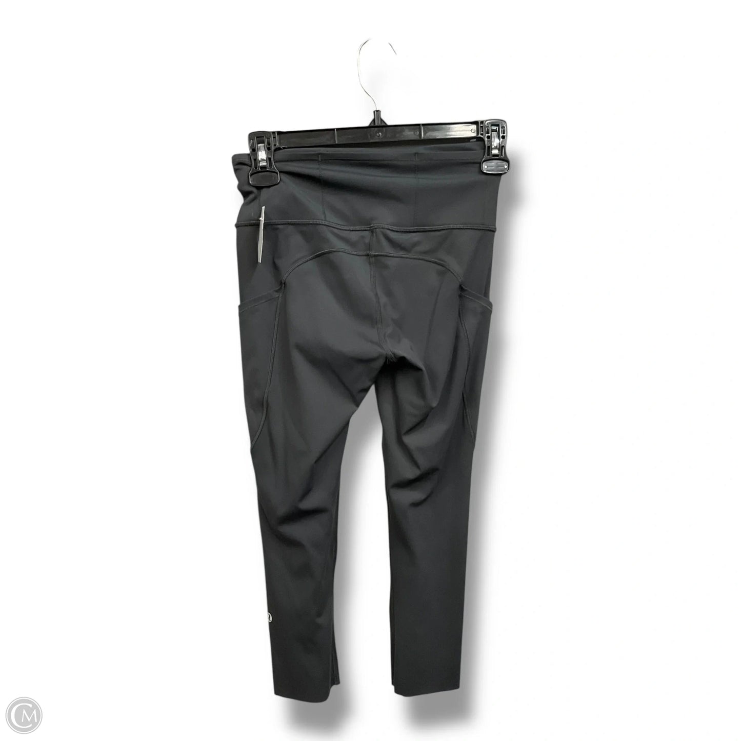 Athletic Capris By Lululemon In Grey, Size: S