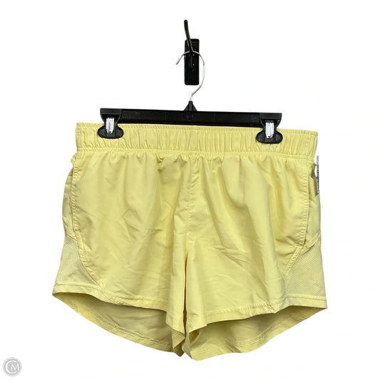 Athletic Shorts By Athletic Works In Yellow, Size: M