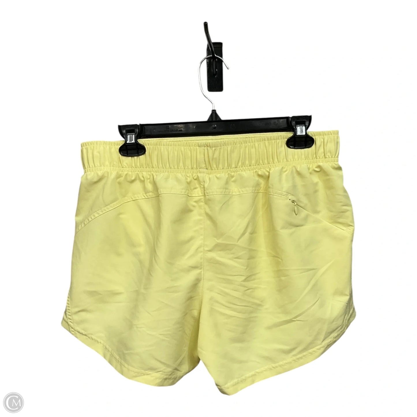Athletic Shorts By Athletic Works In Yellow, Size: M