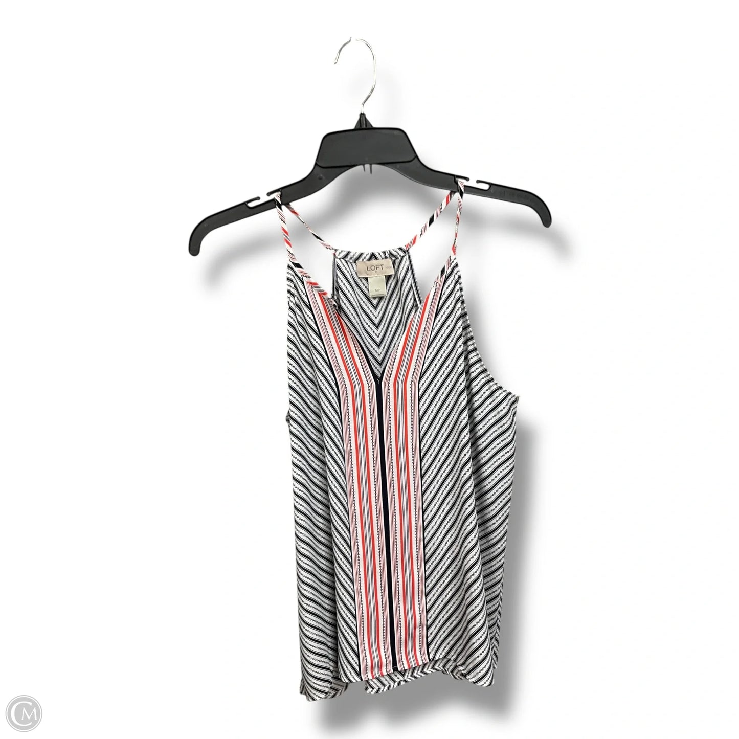 Top Cami By Loft In Blue & Red & White, Size: Mp