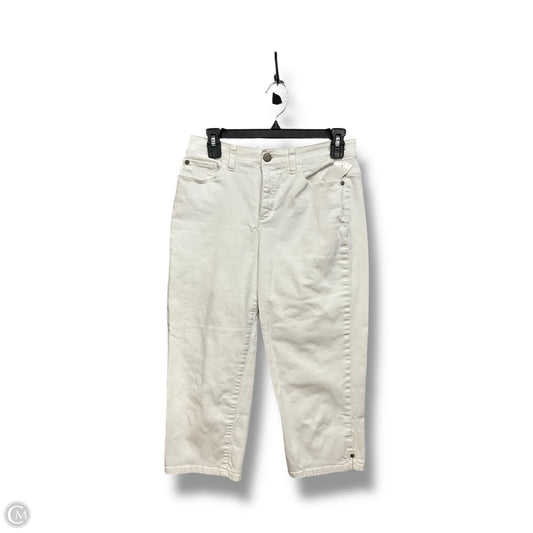 Capris By Christopher And Banks In White, Size: 6