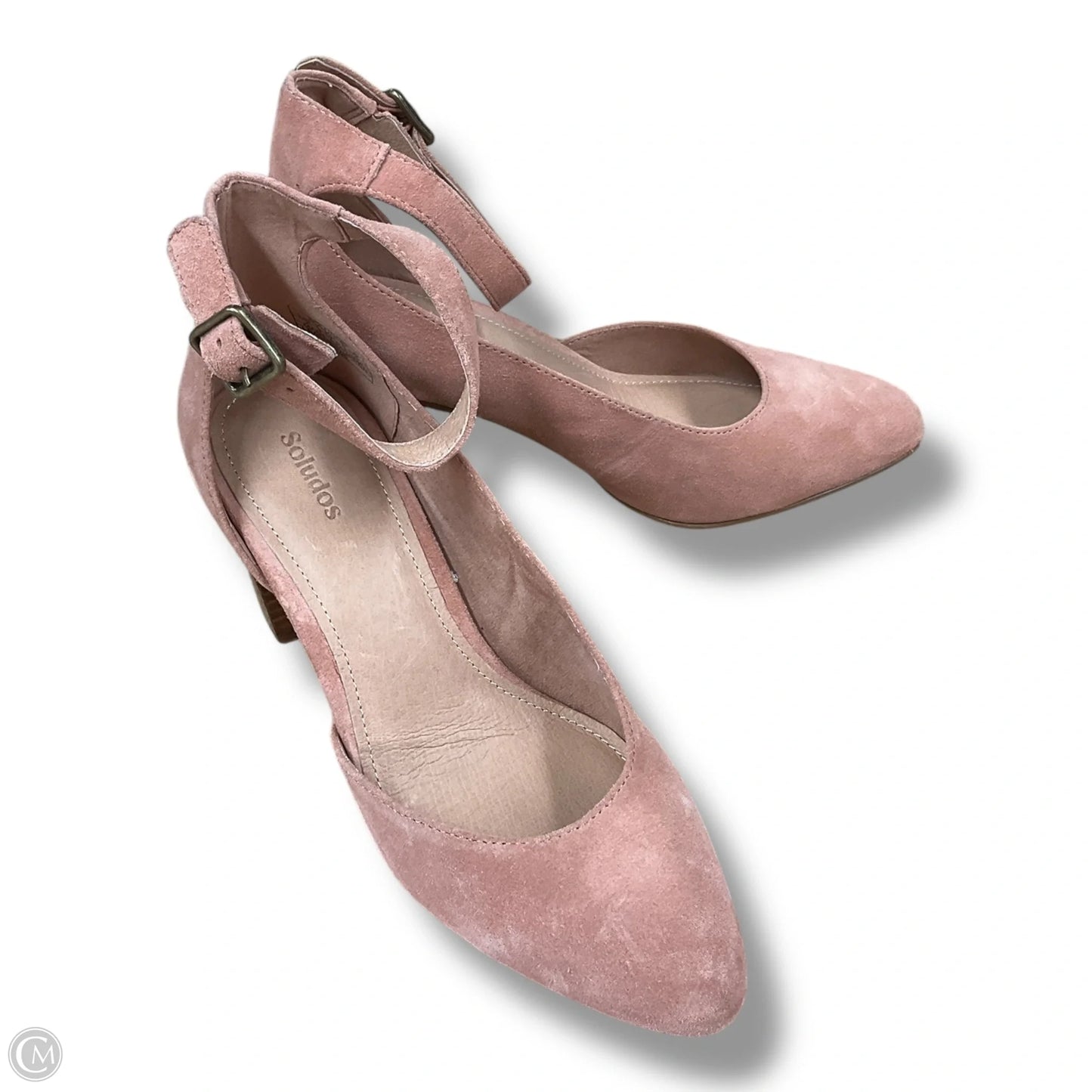 Shoes Heels Block By Soludos In Mauve, Size: 7