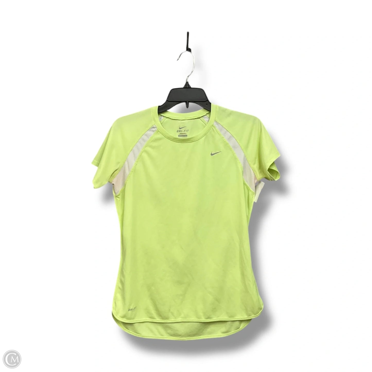 Athletic Top Short Sleeve By Nike Apparel In Grey, Size: M