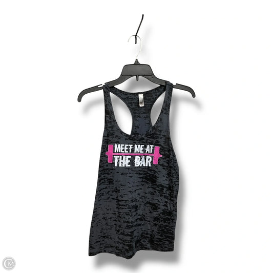 Athletic Tank Top By Next Level In Blue, Size: M