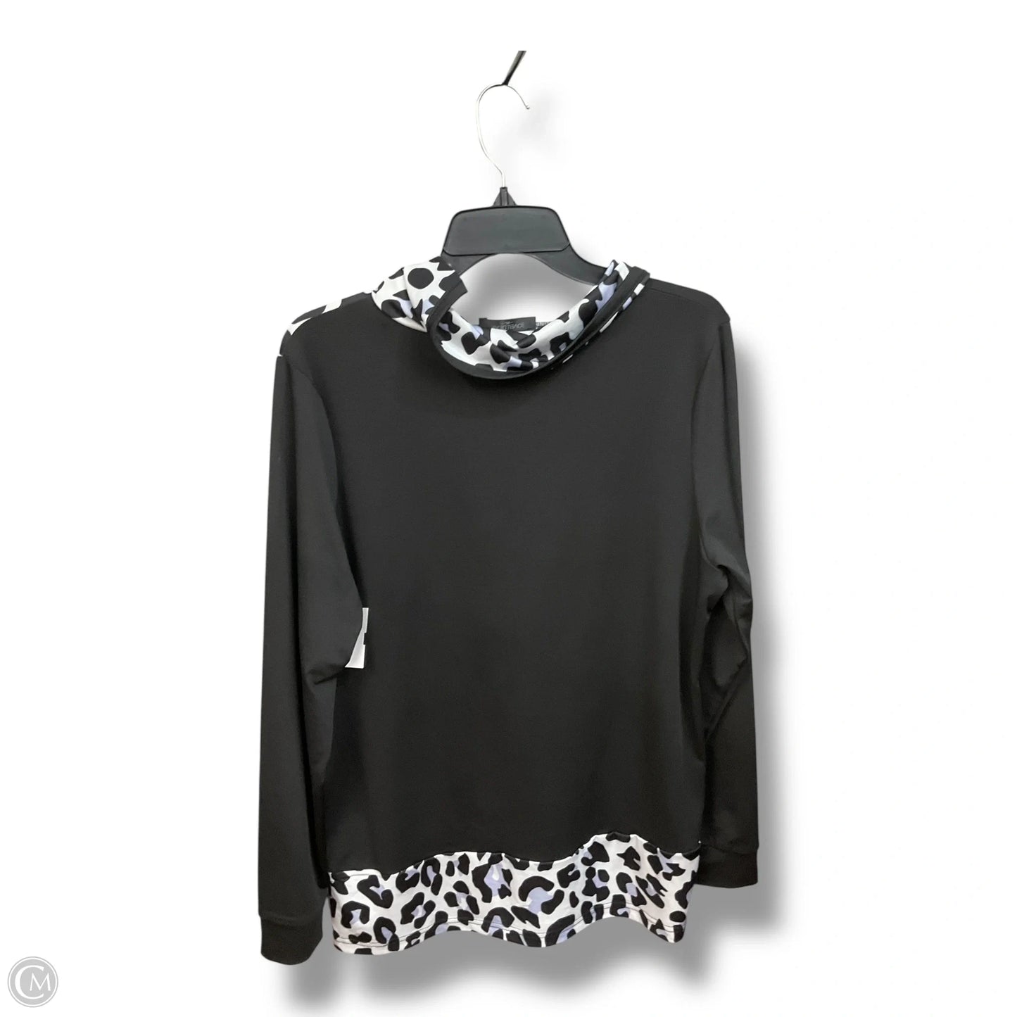 Top Long Sleeve By Clothes Mentor In Animal Print, Size: Xl