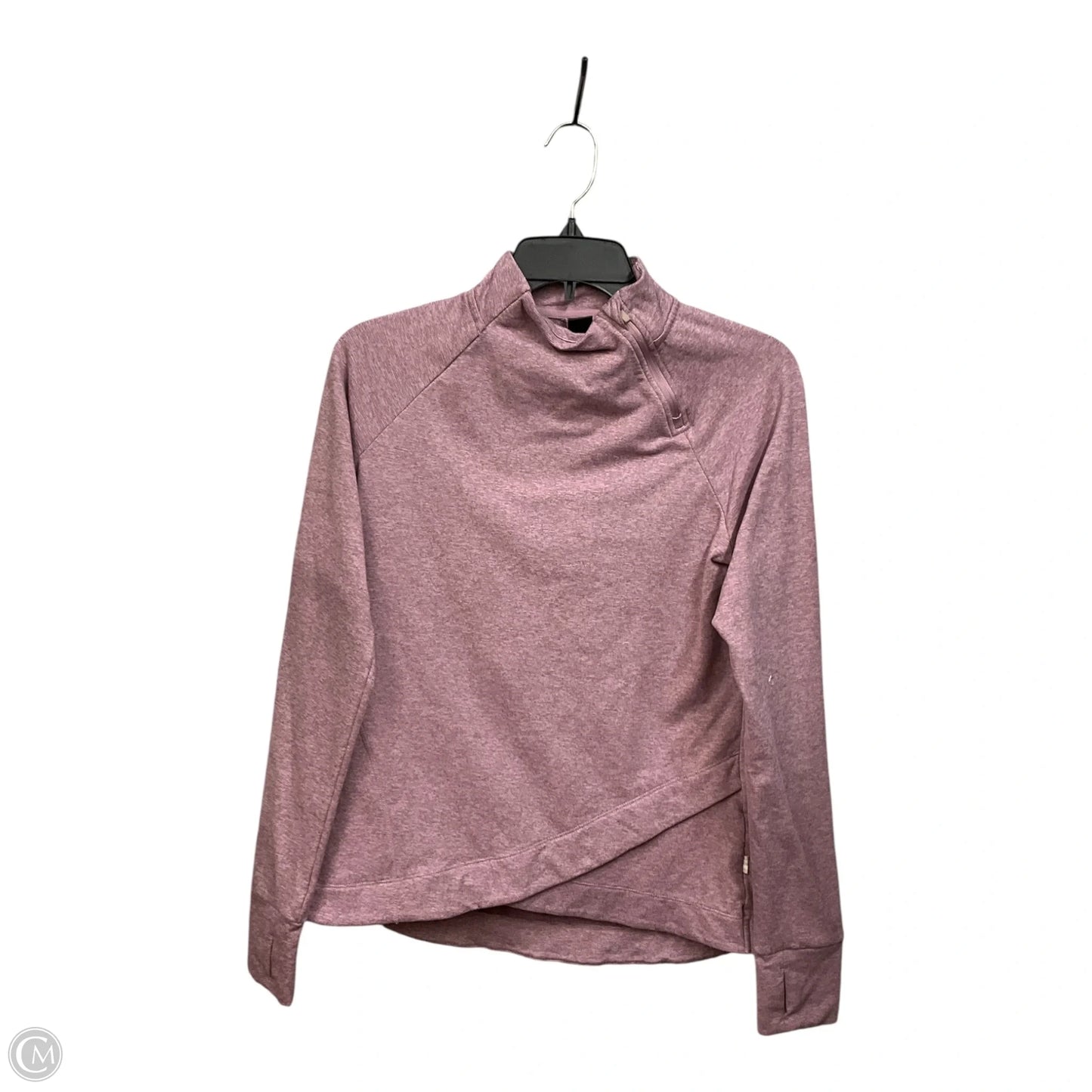 Top Long Sleeve By Mondetta In Mauve, Size: M