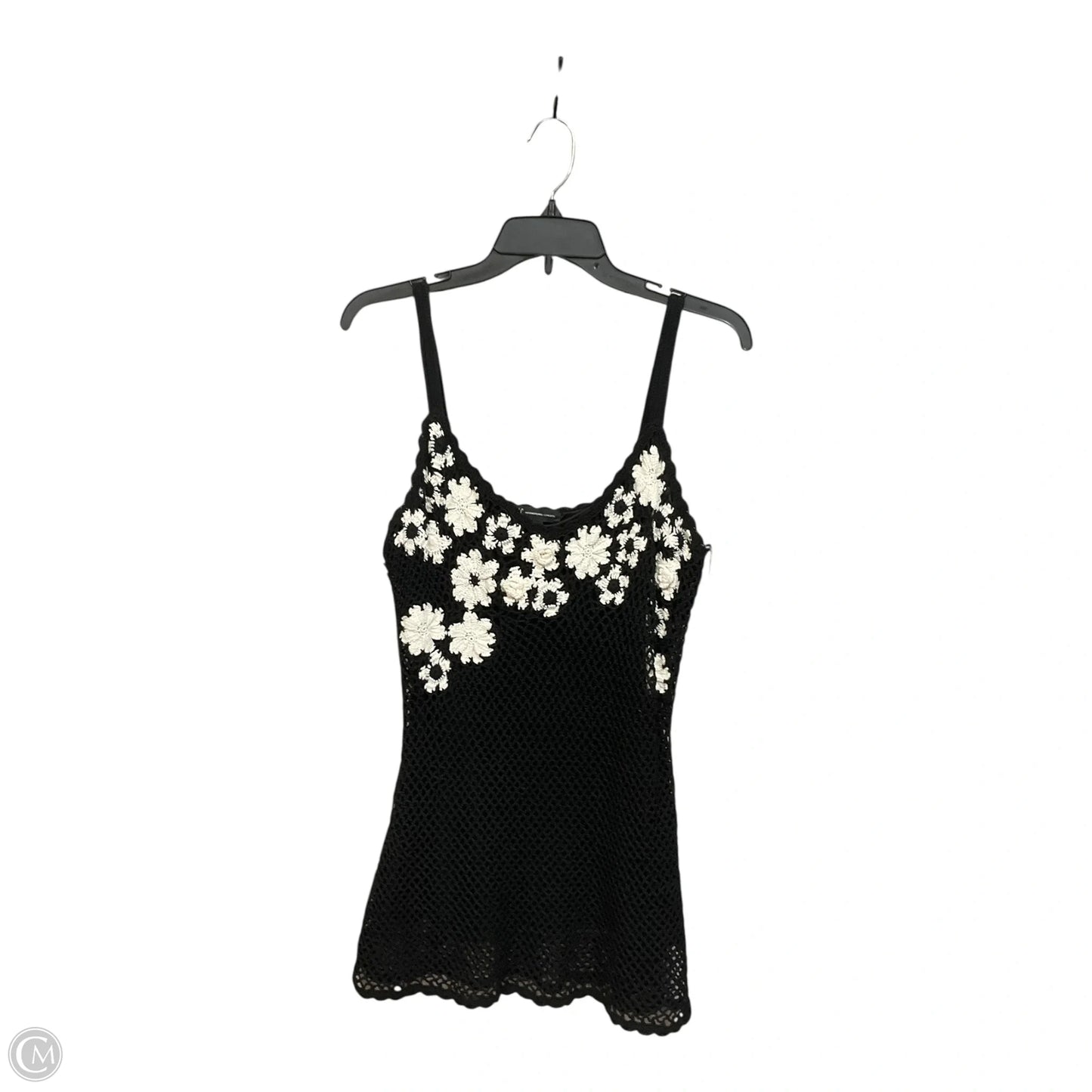 Top Cami By Inc In Black & White, Size: L