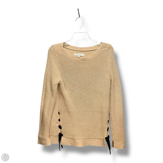 Sweater By Loft In Tan, Size: M
