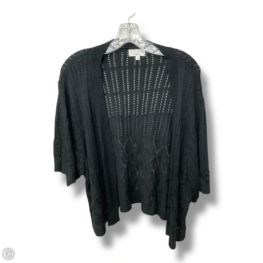 Cardigan By Robbie Bee In Black, Size: 3x