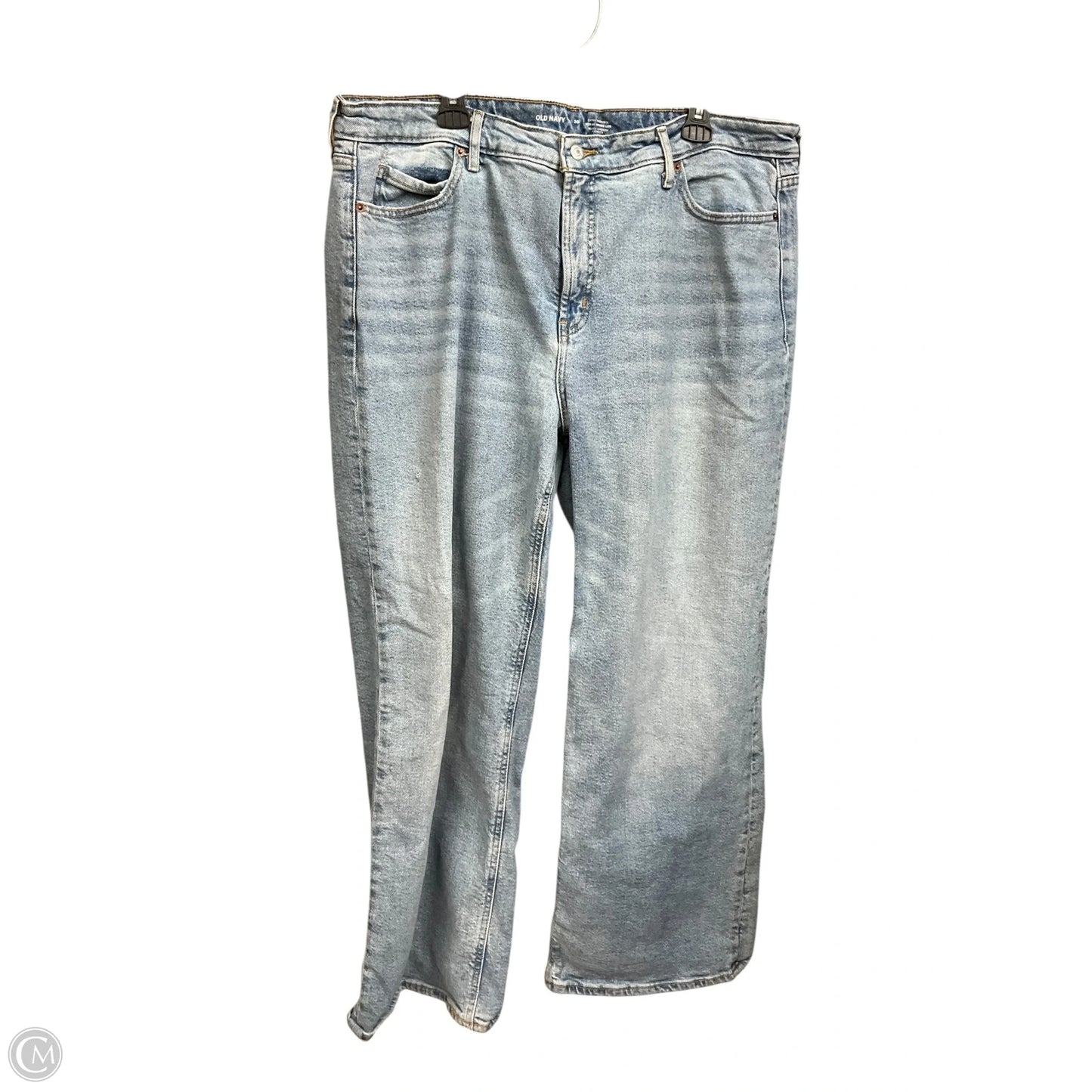 Jeans Wide Leg By Old Navy In Blue Denim, Size: 20