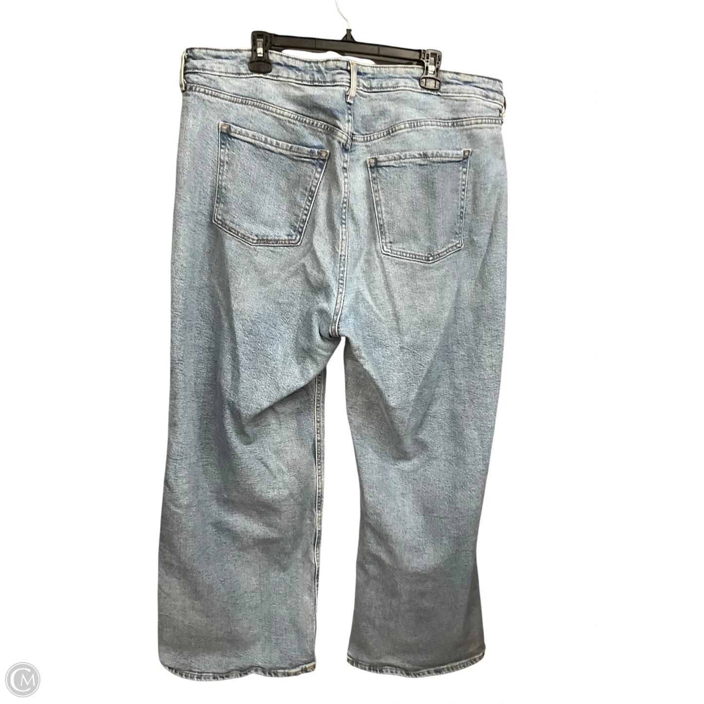 Jeans Wide Leg By Old Navy In Blue Denim, Size: 20