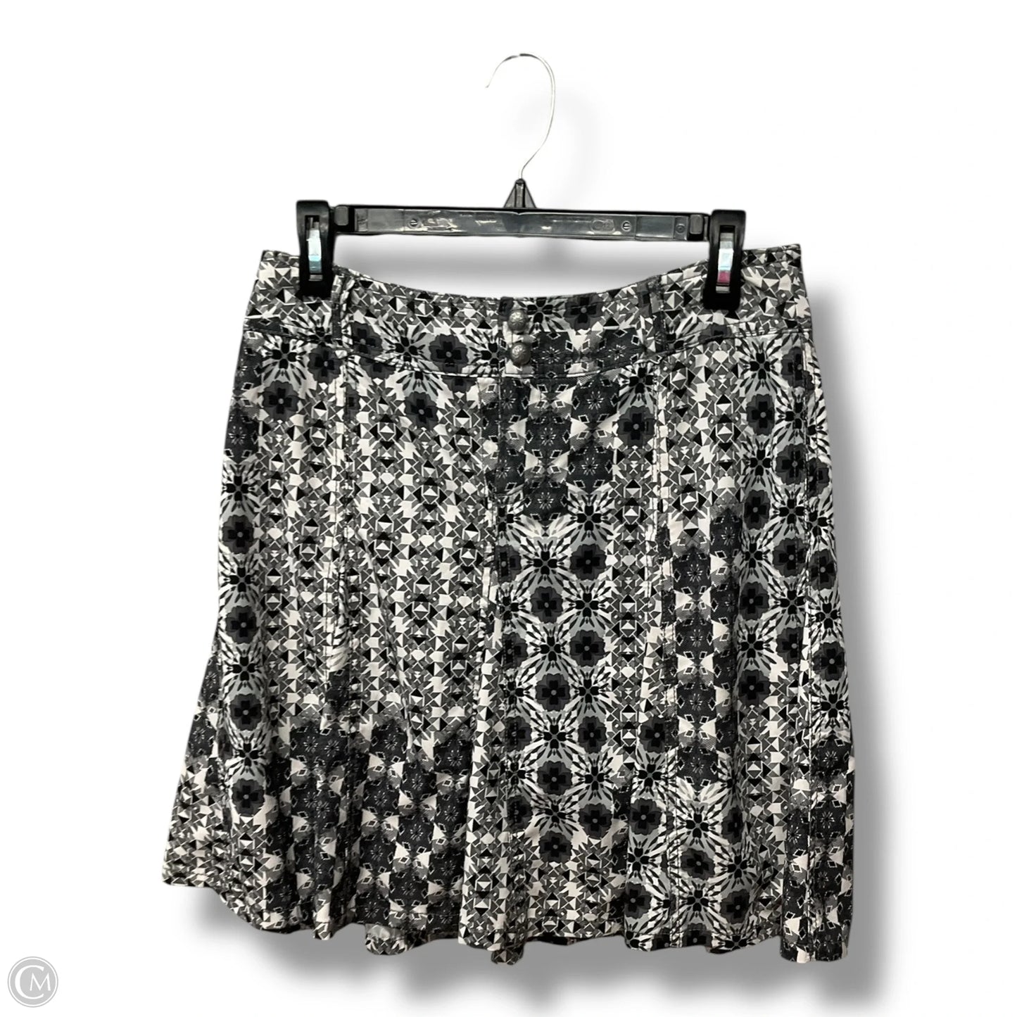 Athletic Skort By Athleta In Black & Grey, Size: S
