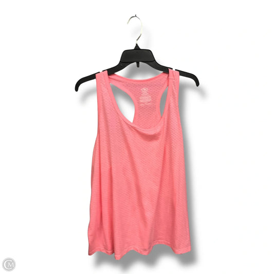 Athletic Tank Top By Athletic Works In Pink, Size: Xxl